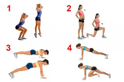 Кои упражнения ликвидират глада?