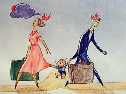 Как да говорим с децата за развода?