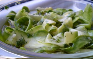 салата тиквички