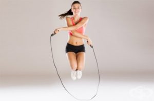 скачане с въже